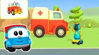 ambulance for kids | car garage | car repair | video for kids part-1