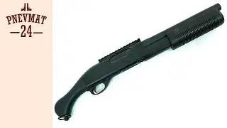Страйкбольный дробовик Cyma Remington M870 shotgun, металл (CM.357AM-BK)