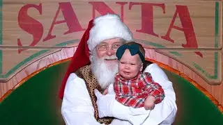 UNEXPECTED REACTION TO MEETING SANTA! 🎅🏻