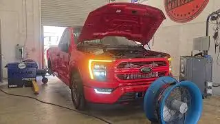 1414whp Dyno run Twin Turbo f150 . Map 2 of 5 