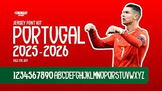 PORTUGAL 2025 FONT KIT FREE DOWNLOAD