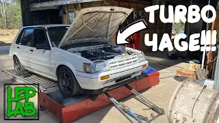 ПОТРЯСАЮЩИЙ 4AGE Turbo AE82! Часть 1/2