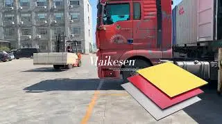 1900pcd 4mm Aluminum composite panel Alucobond Acp Acm load container