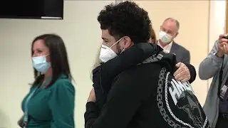 One year after shooting, 17-year-old thanks St. Christopher&rsquo;s Hospital for Children staff that saved