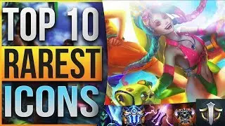 TOP 10 RAREST SUMMONER ICONS IN LEAGUE OF LEGENDS
