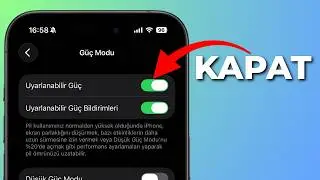 iPhone Güç Modu Ve Pil Grafiği