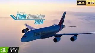 Игровой процесс Microsoft Flight Simulator 2024 (RTX 5090) | Графика нового поколения ULTRA [4K HDR]