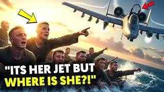 20 Marines Were Left Stranded at Sea, Until Her A-10 Came Roaring Through the Sky