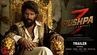 Pushpa 3 : The Rampage - Trailer | Allu Arjun | Vijay Deverakonda | Rashmika 