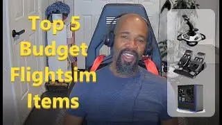 Top 5 Budget Items for Flight Simulator