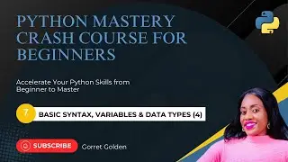 Python Mastery Crash Course for Beginners | Type Casting, String Concatenation & String Operations