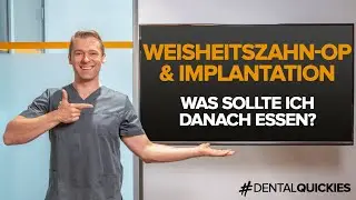 Hunger?! Das solltest Du nach einer Weisheitszahn-OP oder Implantation essen!
