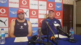 Pote Human talks @bluebullsrugby selections for @jaguares game