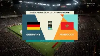 FIFA 23 PS4 | Germany VS Morocco - FIFA Women&lsquo;s World Cup 2023 | Group Stage | Gameplay PS4