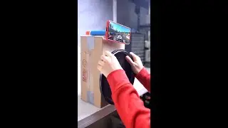 Volant de smartphone en carton fait maison
