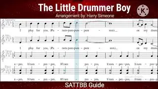 THE LITTLE DRUMMER BOY _ SATTBB Guide