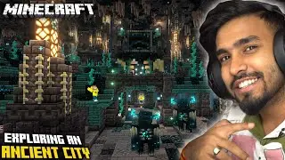 TECHNO GAMERZ EXPLORING AN ANCIENT CITY IN MINECRAFT I TECHNO GAMERZ I UJJWAL GAMER
