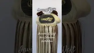 How to quick install invisible xo weft hair  extensions？#hairextensions #hairtutorial #hairsalon