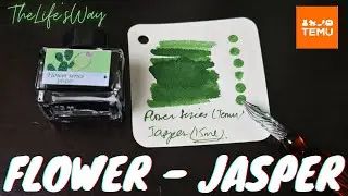 Temu Flower Series - Jasper Fountain Pen Ink