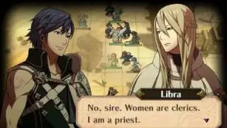 Fire Emblem Awakening - Chapter 9 Libra and Chrom Conversation