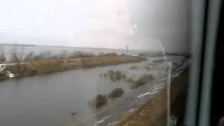 Wjazd na groblę jez.Siemianowskie widok na zach&oacute;d