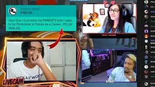 Asking WIRED Questions to FAMOUS streamers on LIVESTREAM @BoosterMINDS @scOut @Payal Gaming