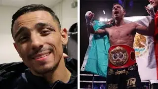 LUIS ALBERTO LOPEZ IMMEDIATE REACTION TO MAJORITY DECISION WIN OVER JOSH WARRINGTON IN LEEDS