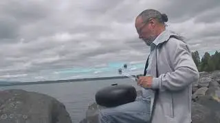 Sat Shabd Singh - Solo de Tongue Drum en el Lago Puyehue