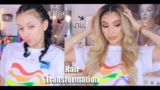 HONEY BLONDE Hair Transformation ft Eullair Hair