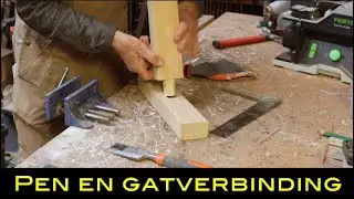 Timmertip 1596  Een pen- en gatverbinding met de pennenbank