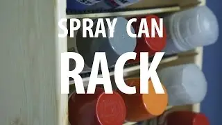 Spray Can Rack