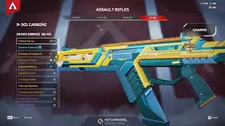 Best R 301 legendary TECHNO TERROR SKIN Apex legends