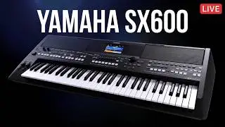 Demo Yamaha PSR SX600 LIVE