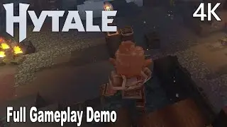 Hytale 16 Minute Full Gameplay Demo 4K