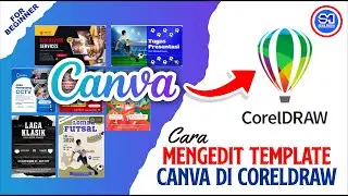 cara mengedit template canva di CorelDRAW | CorelDRAW X7
