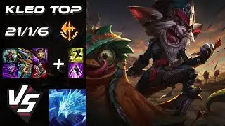 TOP Kled vs Anivia - NA Challenger Patch 26.2