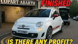 WE FINALLY FINISH THE COPART ABARTH