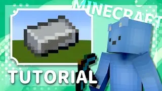 Minecraft Pixel Art - 16x - Iron Ingot Tutorial
