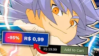 a maneira mais BARATA de upar na STEAM (jogos baratos com cartas)