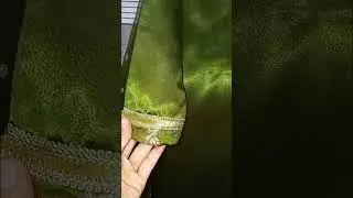 Satin suit design with banarsi border #fashion #trending #suit #foryou #youtubeshorts #explore