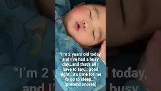 Asher Levi Lor turned 2 years old!