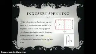 Indusert spenning