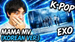 REACTING TO *EXO-K 엑소케이 'MAMA' MV (Korean ver.)* | First Time Watching (KPOP REACTION)