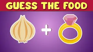 Guess the FOOD by Emoji 🍕🧠 | Emoji Quiz Challenge