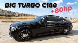 2CR - Mercedes C Coupe - 156 Beygirden 235 beygire - BIG TURBO - STAGE2 YAZILIM
