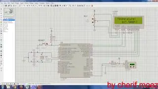 thermometre a base de pic 16F887