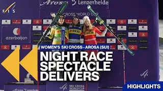 Sprint race brings third consecutive victory for Sandra Naeslund | Highlights | FIS Freestyle Skiing