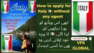 How to apply for Italy visit visa 2022