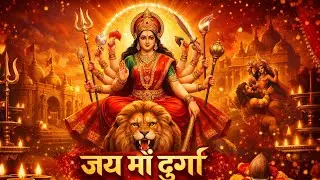 Durga Aarti - जय अम्बे गौरी मैया | Full Aarti with Lyrics | Maa Durga Devotional Song