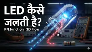 LED कैसे काम करती है  P N Junction सरल भाषा में  LED Working Principle